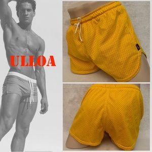 Ulloa Mesh Swim Trunks Large 3" inseam Gently worn 100% nylon pinpoint mesh
